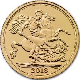 Sterlina oro 2018 (FIOR DI CONIO)