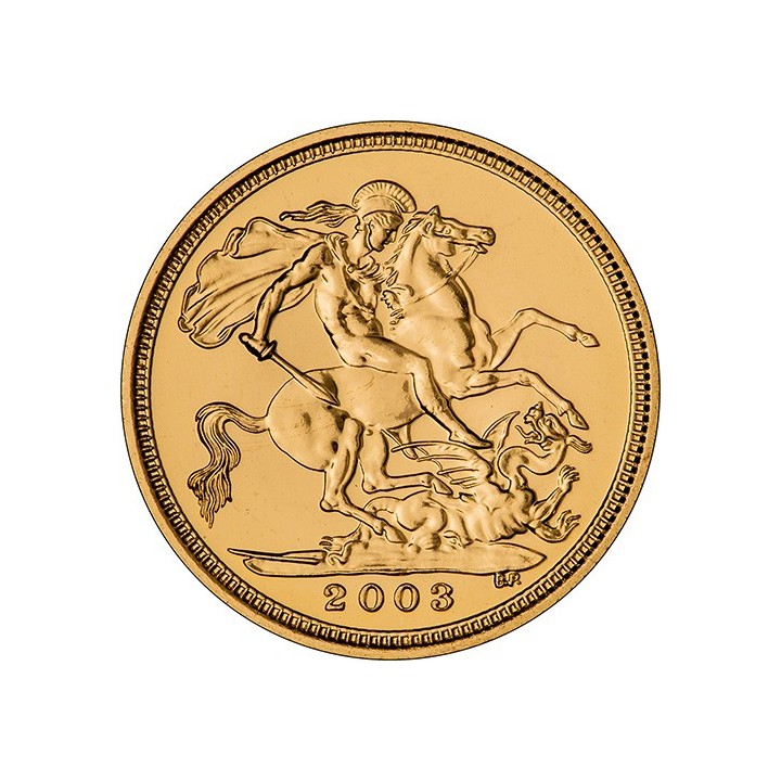 Sterlina oro 2003 (FIOR DI CONIO)