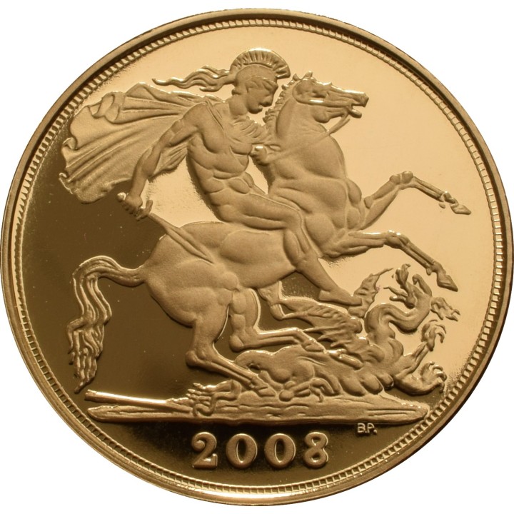 Sterlina oro 2008 (FIOR DI CONIO)