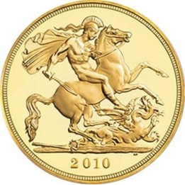 Sterlina oro 2010 (FIOR DI CONIO)