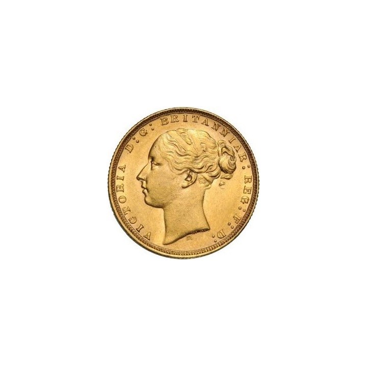 Sterlina oro Vittoria "Giovane"