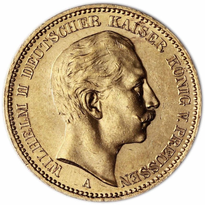 20 Marchi tedeschi (1888 - 1913) in oro 900/1000 - Euronummus SpA