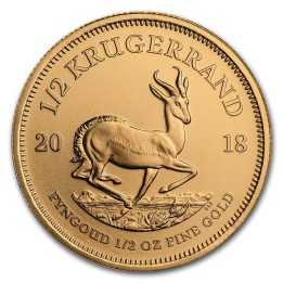 Sudafrica Krugerrand oro 1/2 oz (FIOR DI CONIO)