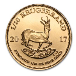 Sudafrica Krugerrand oro 1/10 oz (FIOR DI CONIO)