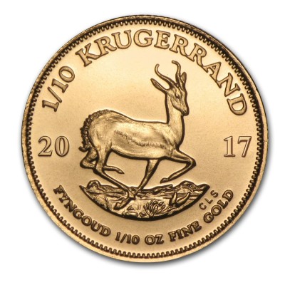 Monete oro 1/10 oz  (oncia) fior di conio (FDC)