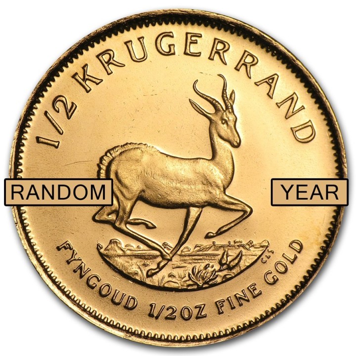 Sudafrica Krugerrand oro 1/2 oz