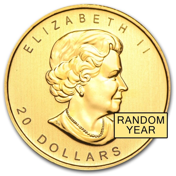 Canada Foglia d'Acero 20 Dollari