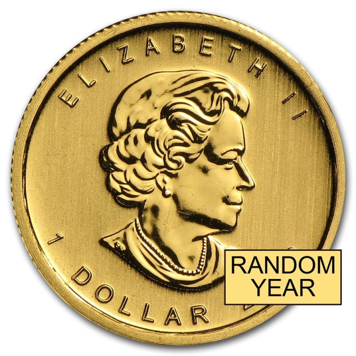 Canada Foglia d'Acero 1 Dollaro