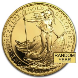 100 Sterline Britannia d'oro