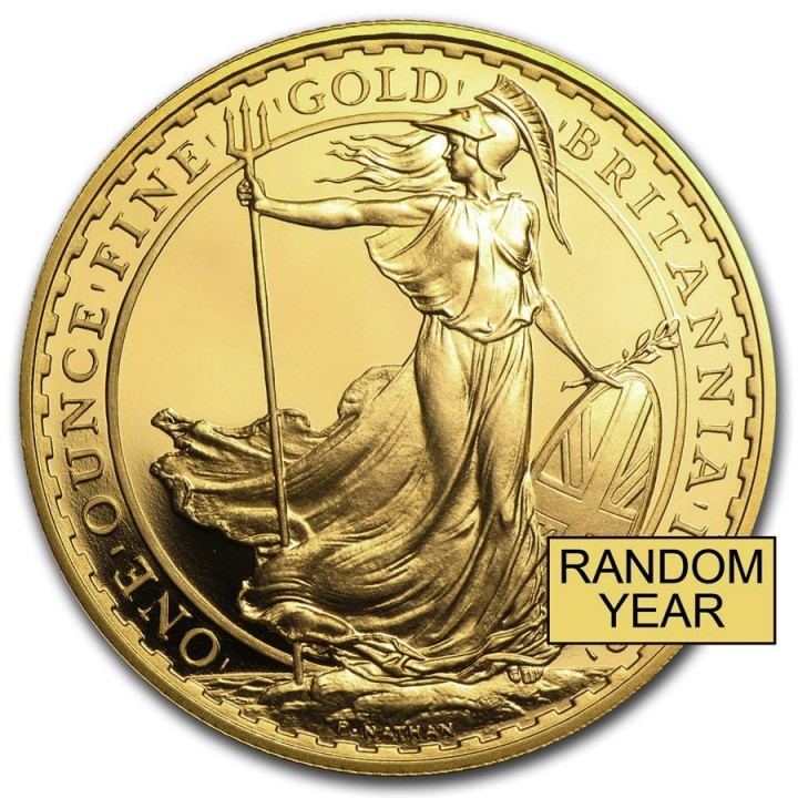 100 Sterline Britannia d'oro