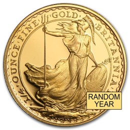 25 Sterline Britannia d'oro