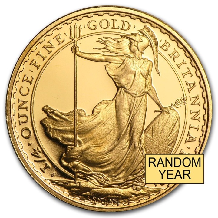 25 Sterline Britannia d'oro