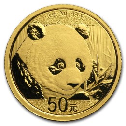 Cina Panda oro 3 grammi (FIOR DI CONIO)