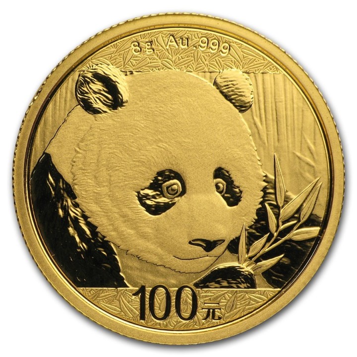 Cina Panda oro 8 grammi (FIOR DI CONIO)