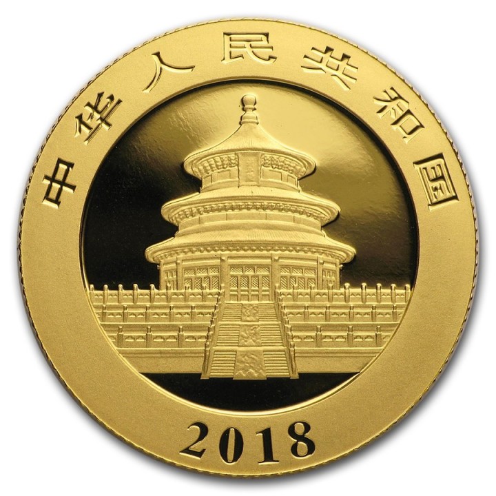 Cina Panda oro 8 grammi (FIOR DI CONIO)