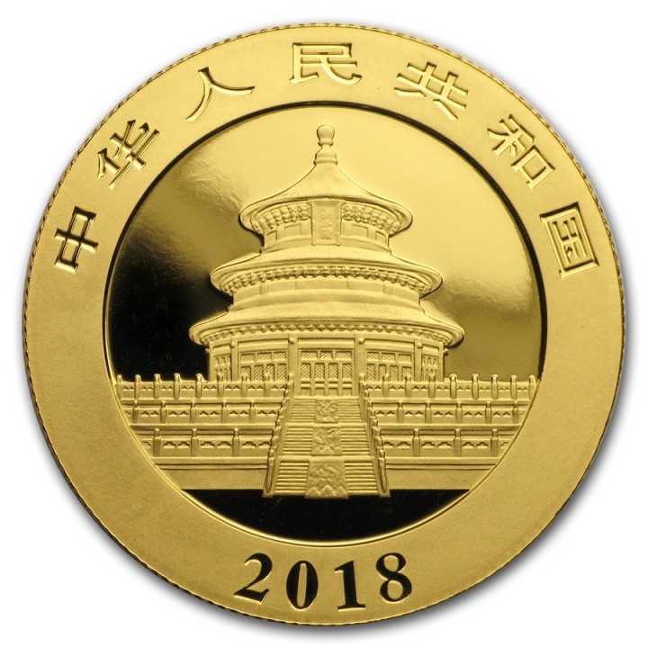 Cina Panda oro 15 grammi (FIOR DI CONIO)