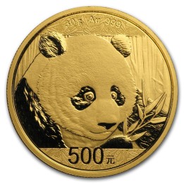 Cina Panda oro 30 grammi (FIOR DI CONIO)