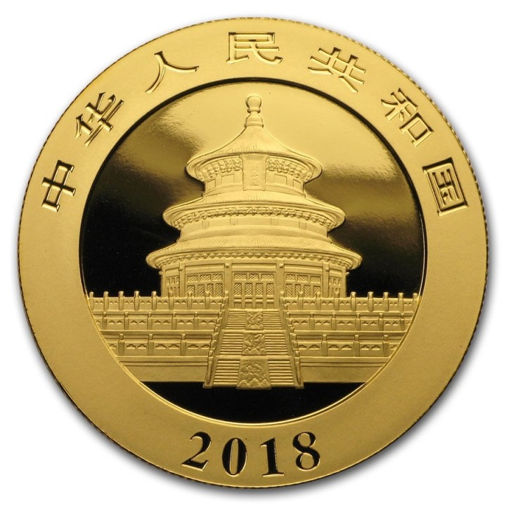 Cina Panda oro 30 grammi (FIOR DI CONIO)