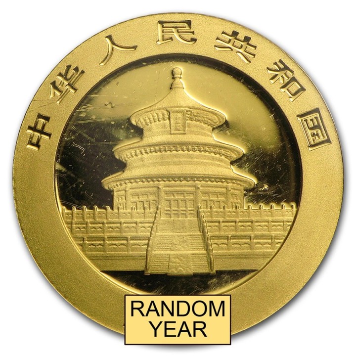 Cina Panda oro 1/10 oz | 3 grammi