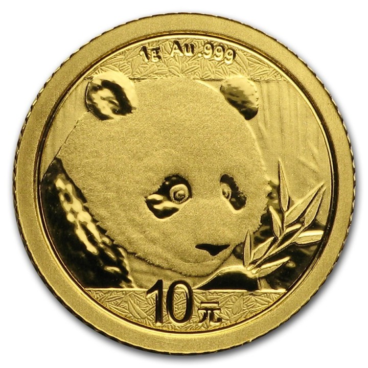 Cina Panda oro 1 grammo (FIOR DI CONIO)