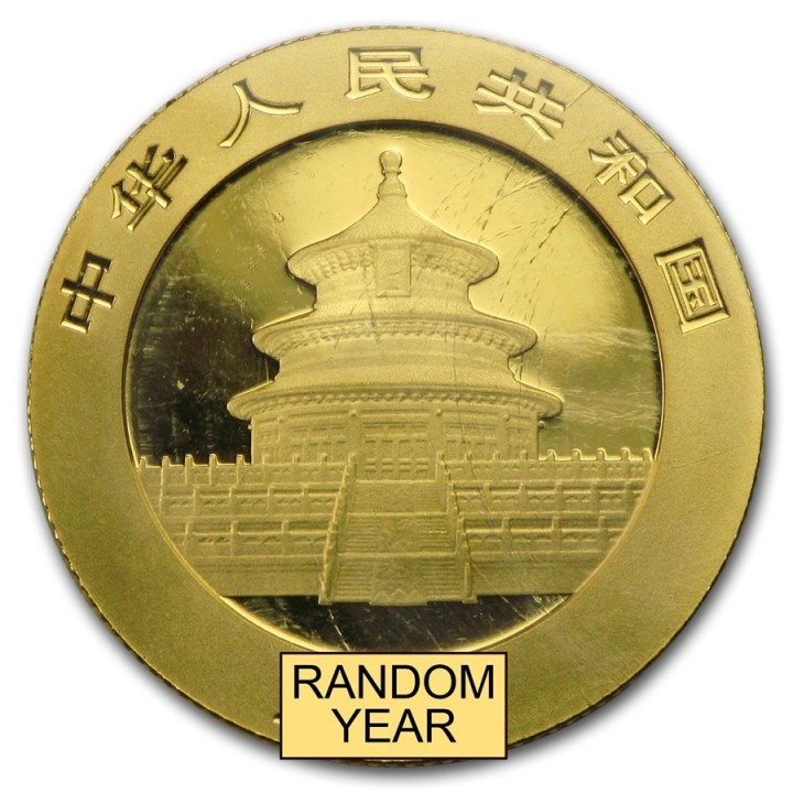 Cina Panda oro 1/4 oz | 8 grammi