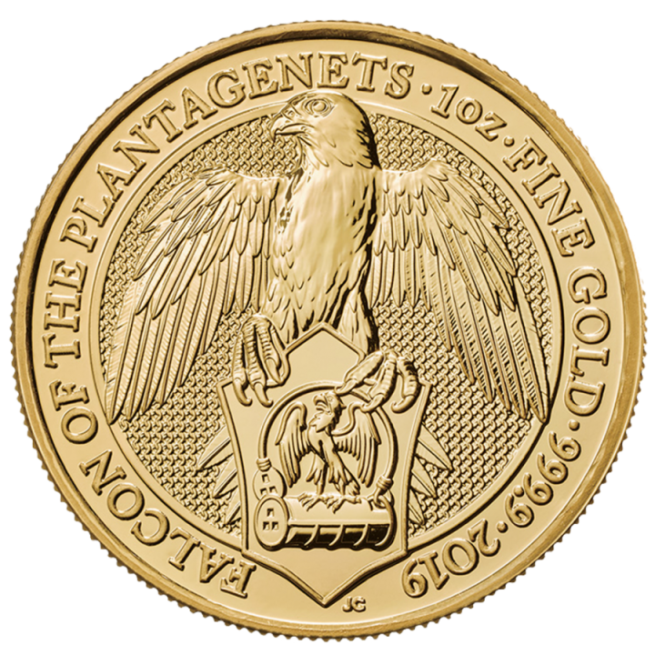 Queen's Beast Falco dei Plantageneti 2019