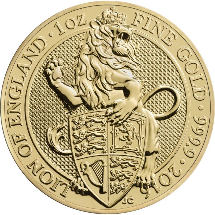 Queen's Beast Leone d'Inghilterra 2016