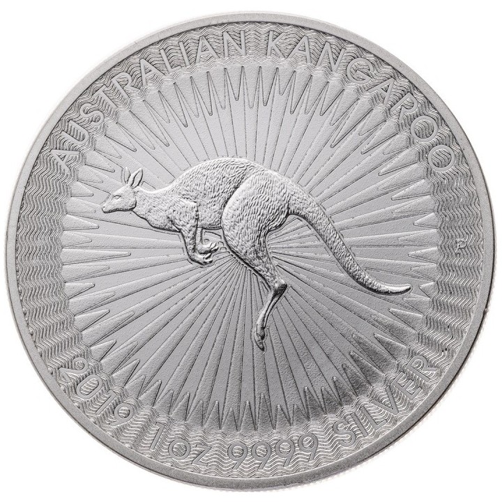 Australia Nugget (Kangaroo) 1 oncia argento