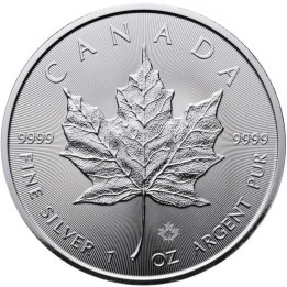 Canada Foglia d'Acero (Maple Leaf) 1 oncia argento