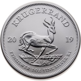Sudafrica Krugerrand 1 oncia argento