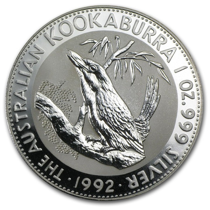 Australia Kookaburra 1 oncia argento