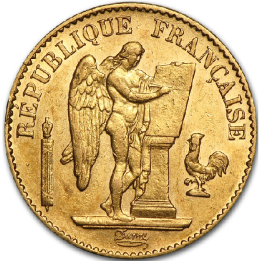 Marengo oro francese 20 Franchi Angelo (Francia)