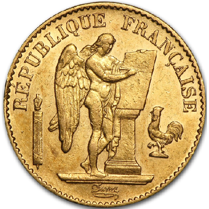 Marengo oro francese 20 Franchi Angelo (Francia)