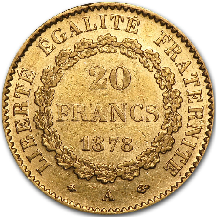 Marengo oro francese 20 Franchi Angelo (Francia)