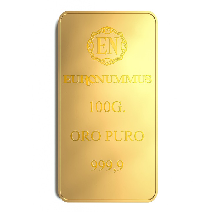 Lingotto oro puro della "Fortuna" - 50 grammi