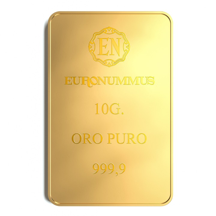 Lingotto oro puro della "Prosperità" 10 grammi