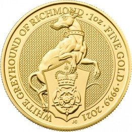 Queen's Beast Levriero Bianco di Richmond 2021