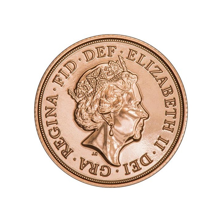 Mezza Sterlina oro 2019 (FIOR DI CONIO)