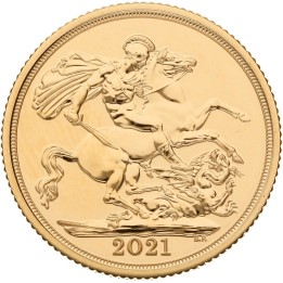 Sterlina oro 2021 (FIOR DI CONIO)