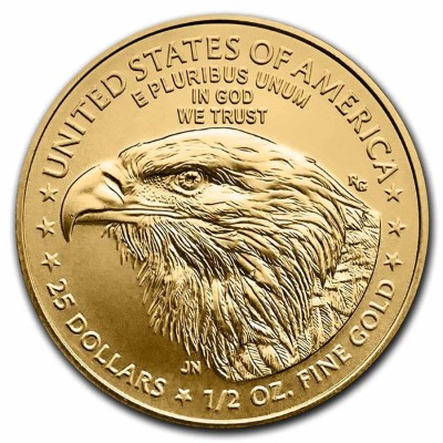 Monete oro 1/2 oz (oncia) fior di conio (FDC)