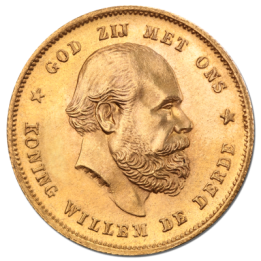 10 Fiorini oro Guglielmo III (Olanda)   - Euronummus SpA