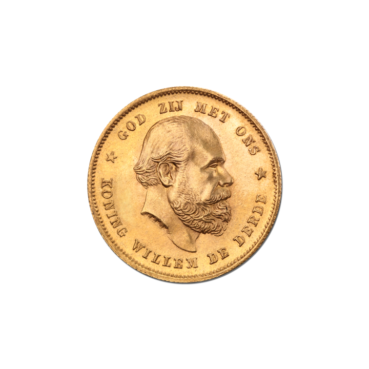 10 Fiorini oro Guglielmo III (Olanda)   - Euronummus SpA