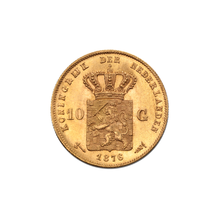 10 Fiorini oro Guglielmo III (Olanda)   - Euronummus SpA