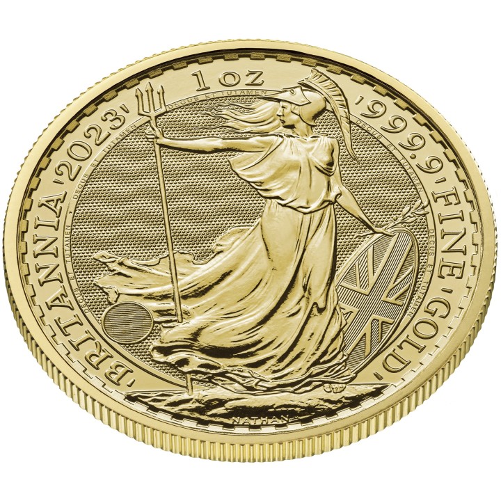 100 Sterline Britannia d'oro (FIOR DI CONIO)