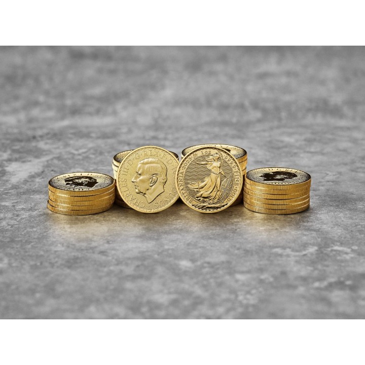 100 Sterline Britannia d'oro (FIOR DI CONIO)