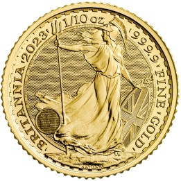10 Sterline Britannia d'oro (FIOR DI CONIO)