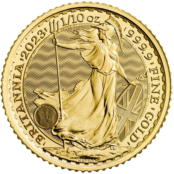 10 Sterline Britannia d'oro (FIOR DI CONIO)