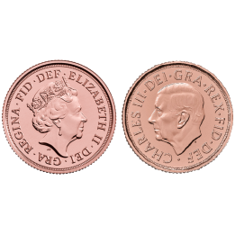 Cofanetto Sterline Regina Elisabetta II e Re Carlo III