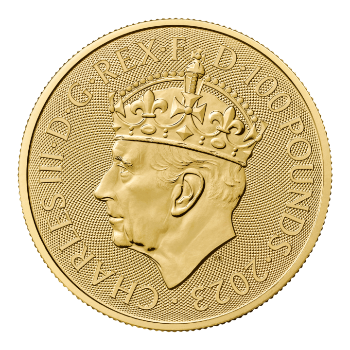 100 Sterline Incoronazione Re Carlo III (FIOR DI CONIO)