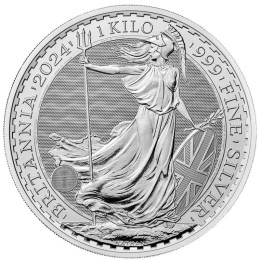 Britannia 1 Kg Argento Re Carlo III 2023